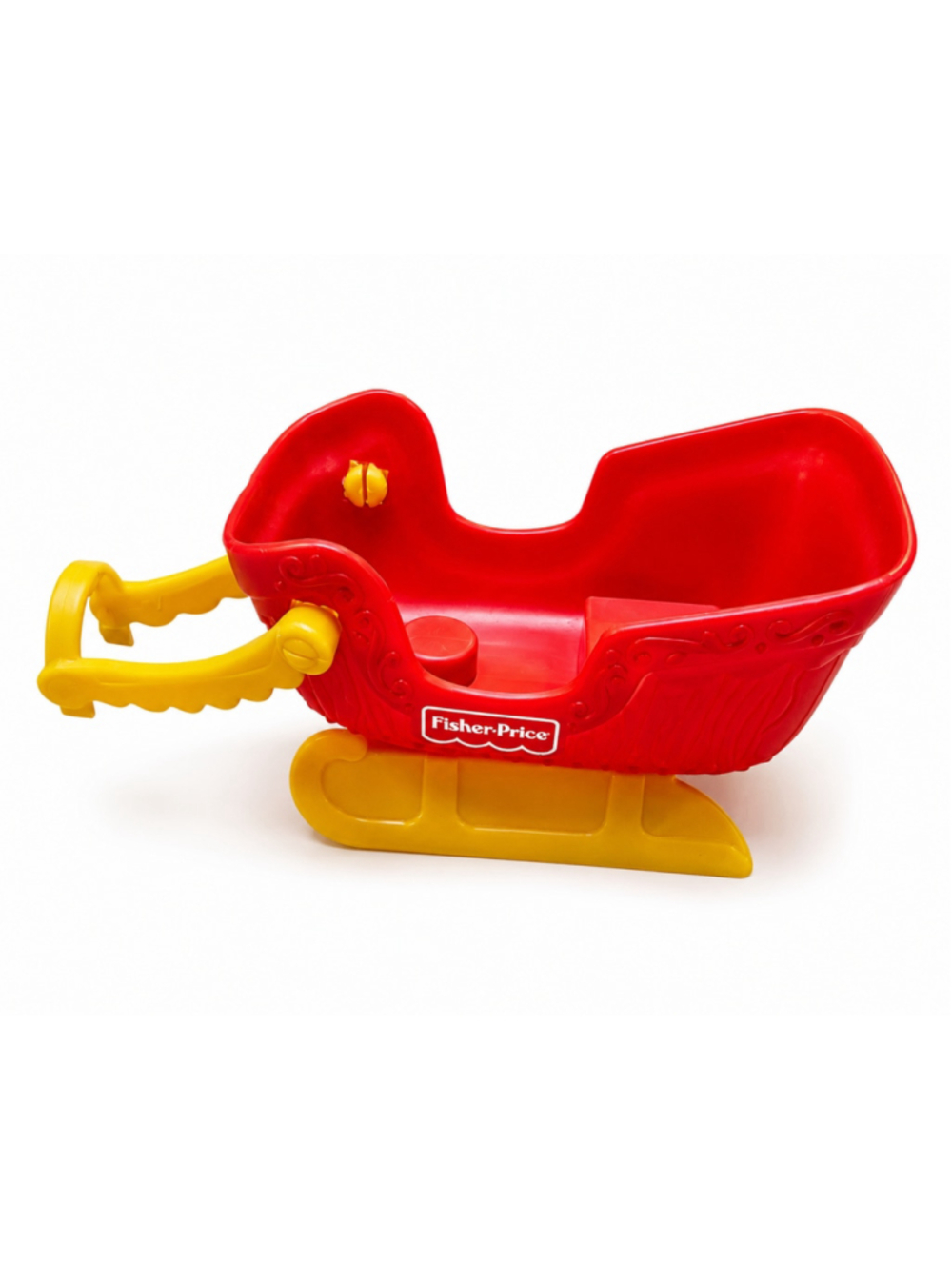 Vintage Fisher Price Little People 1997 Santa Sleigh 72549 Christmas Replacement